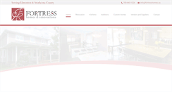 Desktop Screenshot of fortresshomes.ca